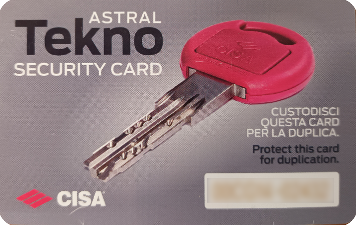 CISA ASTRAL TEKNO