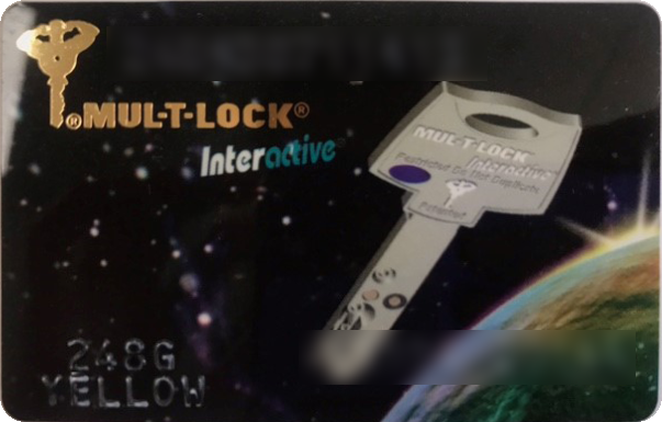 MUL-T-LOCK 248G - chiave padronale